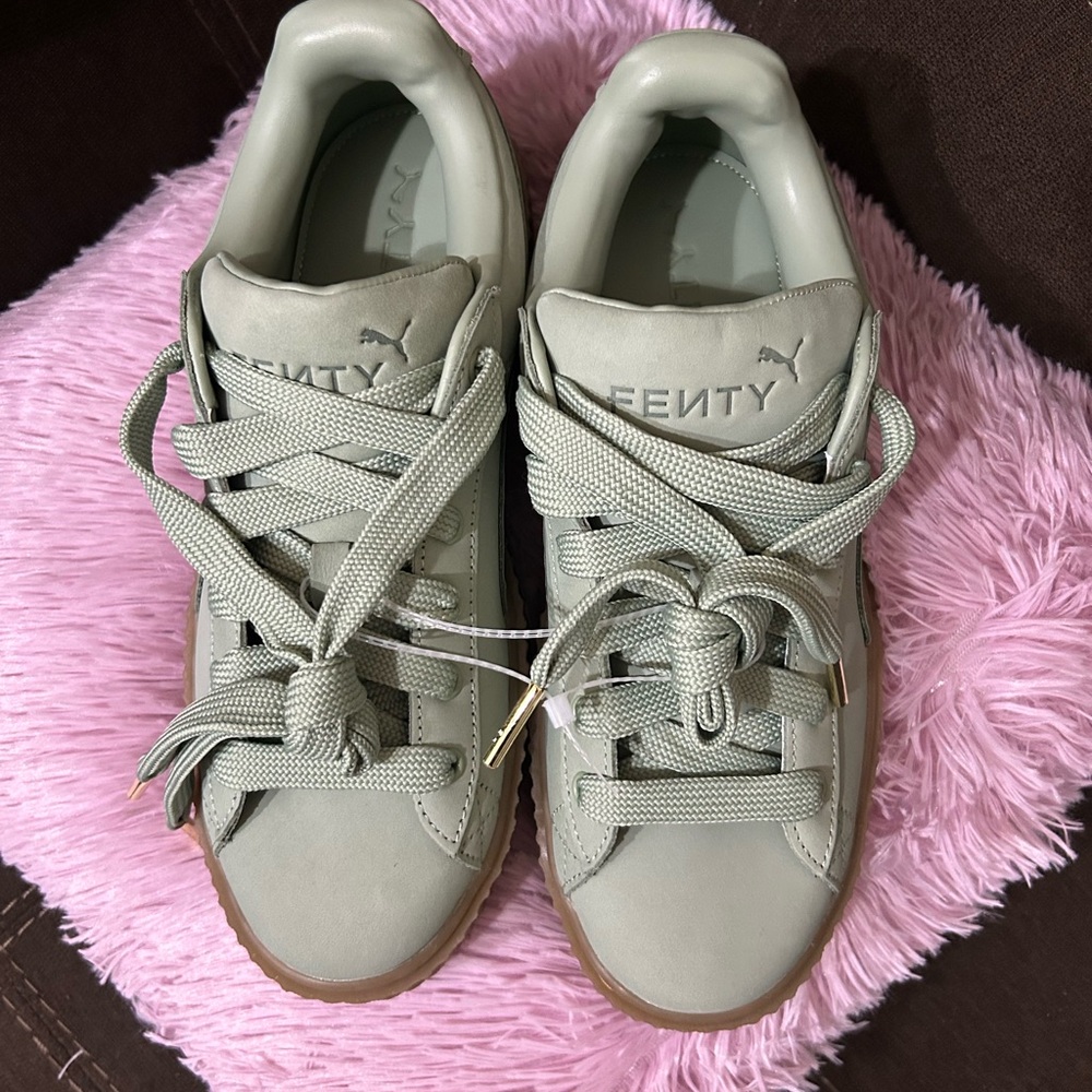 Puma x Fenty Creeper Phatty Sneakers - Sage/ Pistachio/ Mint Green